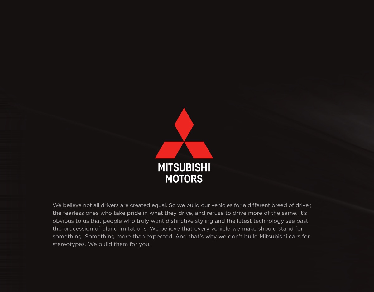 2012 Mitsubishi Full Line Brochure Page 14